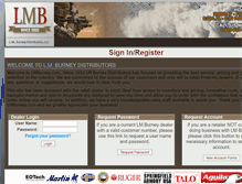 Tablet Screenshot of lmburney.com